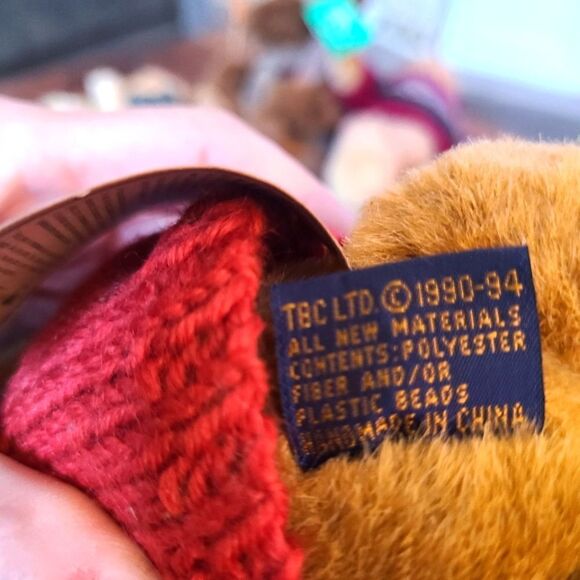 Vintage Boyd's Bear Arlo (early 1990's) Approx 10" Jpinted - Picture 6 of 6